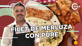 FILET DE MERLUZA CON PURÉ [upl. by Bashemeth]