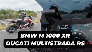 Ducati Multistrada V4 RS vs BMW M 1000 XR [upl. by Bethel420]