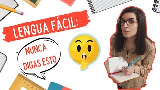 Palabras tabú y eufemismos  Lengua castellana fácil 📚 [upl. by Amehsyt]