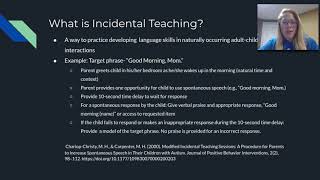 Incidental Teaching [upl. by Adamec]