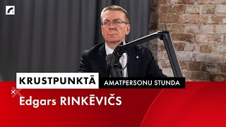 Amatpersonu stunda Edgars Rinkēvičs  Krustpunktā [upl. by Ibok]