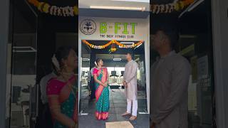 Bfit gym opening ceremony 💐💐💐❤️marathistatus successstory happymoments [upl. by Gui]