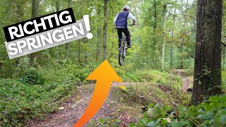 Die 5 wichtigsten MTB Sprungtechniken Von SUPER FLACH bis EXTREM HOCH [upl. by Otti555]