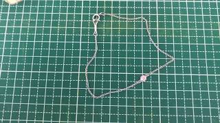 Fixing Broken Tiffany Bracelet Chain at home [upl. by Eanad]