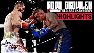 Cody Crowley vs Kudratillo Abdukakhorov  HIGHLIGHTS CodyCrowley [upl. by Rabush986]