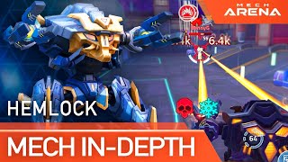 Mech Arena  Mech Spotlight  Hemlock [upl. by Oirretno]