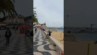 Cascais Beach walk Portugal ।। Portugal Cascais Beach shorts shortvideo viralvideo travel [upl. by Aguste]