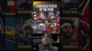 Whos winning Comeback Player of the Year [upl. by Cybil651]