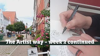 The Artist Way  week 2 continued  camping exploring and travel journaling [upl. by Duston184]