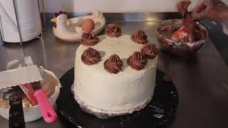 How to bake a classic genoise chocolate birthday cake [upl. by Julina9]