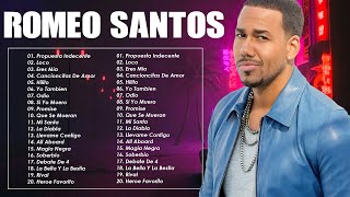 Romeo Santos Exitos Sus Mejores Canciones  Romeo Santos Mix Románticas 2023 [upl. by Lenno]