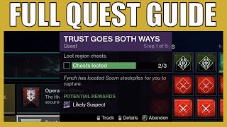 Trust Goes Both Ways Quest Guide Destiny 2 The Witch Queen [upl. by Lehteb]