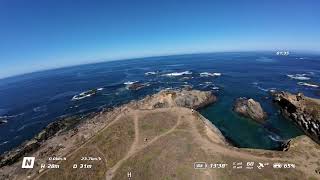 Point Cabrillo Lighthouse  DJI Avata 2 4k [upl. by Nossah]