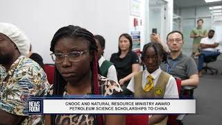 CNOOC AND NATURAL RESOURCE MINISTRY AWARD PETROLEUM SCIENCE SCHOLARSHIPS TO CHINA [upl. by Lemal896]