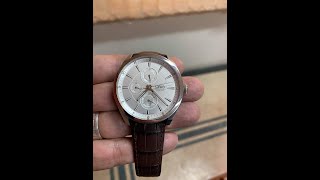 ساعة اوريس اتوماتيك كرونوجراف  Oris Automatic Chronograph [upl. by Atalayah658]