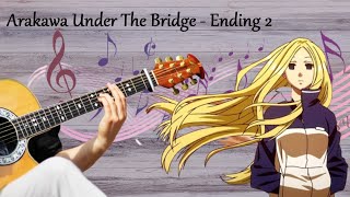 Arakawa Under The Bridge Akai coat Suneohair Ending 2 [upl. by Anahs]