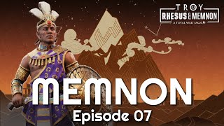 Mycenae Meetup  Legendary Historical Mode Memnon Total War Troy Lets Play E07 [upl. by Yentirb313]