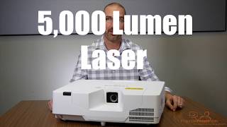 Hitachi LPEU5002 5000 Lumen Laser 3 LCD Projector [upl. by Felicdad172]