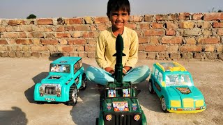 Radhika ki new Thar gadi tractor video aur gadi toys video [upl. by Hutchinson420]