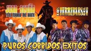 Los Terribles Del Norte Y Juan Acuña y El Terror Del Norte  Corridos 2024  Puros Corridos Mix 2024 [upl. by Drucy]