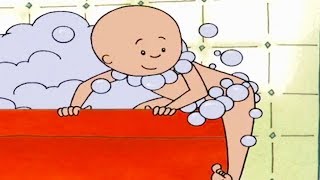 Caillou et le Bain Moussant  Caillou en Français [upl. by Eicnarf]