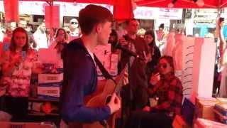 Gnarls Barkley  Crazy Live performance by James Smith BGT [upl. by Rimisac]