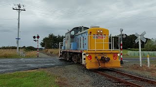 DSC 2502 running light engine at Steel Road in Lorneville Back to the Freezing Works [upl. by Anotyal393]