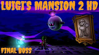 Luigis Mansion 2 HD Final Boss F1 A Nightmare to Remember and Ending [upl. by Kcirdla]