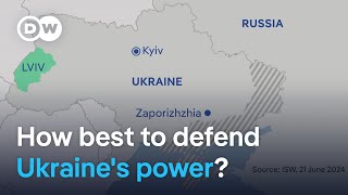 Massive Russian attack on Ukraines power infrastructure  DW News [upl. by Shepperd]