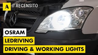 OSRAM Lampadine a led e fari LEDriving Maurizio li ha montati e provati sul suo furgone [upl. by Louise350]