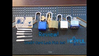 56 James Bond Credit Card Lock Pick Set Review [upl. by Nyer520]