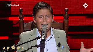 Eduardo el Campanero – Silencio por un torero TDTSemifinal2 en Tierra de Talento 8 [upl. by Enomal]