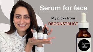 Serum for Dark spots Uneven skin tone Oily skin Ageing skin  My Picks from Deconstruct [upl. by Baalbeer]