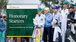 2024 Honorary Starters at the Masters [upl. by Forest]