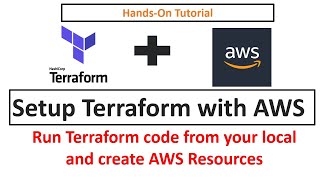 How to Setup Terraform with AWS in Windows  Run Terraform from local  Automate AWS Infrastructure [upl. by Don]