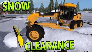 SNOW CLEARANCE  GOLDCREST VALLEY  Farming Simulator 17 [upl. by Salman180]