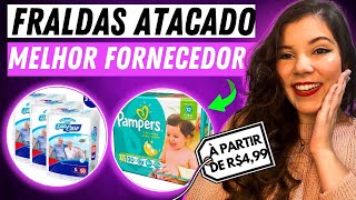 MELHORES DISTRIBUIDORA DE FRALDAS DESCARTÁVEIS PARA COMPRAR NO ATACADO MUITO BARATO [upl. by Alleirbag]