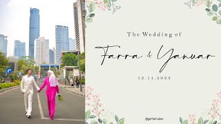 LIVE STREAMING THE WEDDING OF FARRA amp YANUAR  121123  Ganeca Convention Hall Purworejo [upl. by Eseenaj616]