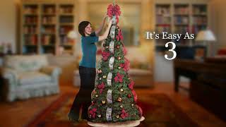 Thomas Kinkade 6 PreLit PullUp Christmas Tree [upl. by Reiner898]