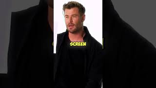 Chris Hemsworths Favorite actress 🤩 shorts chrishamsworth celebrity kfc marvel krishfinalcut [upl. by Silda]