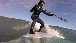 SUPsurfing Russia Sakhalin island 9 11 2024 Okhotskoe Россия остров Сахалин Охотское море Тен Юрий [upl. by Aurel]