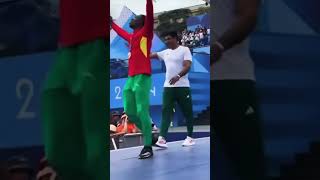 Our hero 🥇 arshadnadeem parisolympics2024 vralvideo foryou [upl. by Alano]