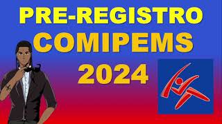 PRE REGISTRO COMIPEMS 2024 RECOMENDACIONES [upl. by Ahsaei]