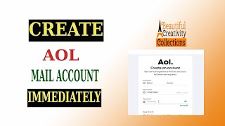 Create AOL mail account immediately [upl. by Brittany]