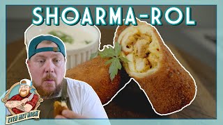 SHOARMA IN EEN ROL SHOARMAROL  EtenmetNick  How to [upl. by Cozmo]