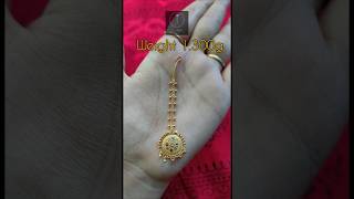 Tikli design ❤️gold shorts viralvideo [upl. by Henka]