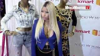 Nicki Minaj celebrates launch of her Collection at Kmart and Shop Your Way [upl. by Inavihs]