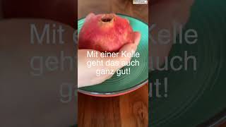 Granatapfel entkernen I Foodhack [upl. by Sindee]