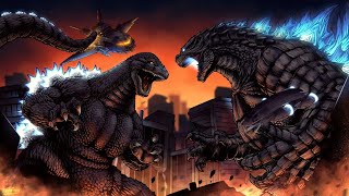 Legendary Godzilla VS Heisei Godzilla  Who Would Win [upl. by Severin18]