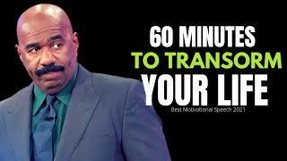 STEVE HARVEY MOTIVATION  60 Minutes To Transorm Your Life  Best Motivational Speeches Ever [upl. by Elohc]